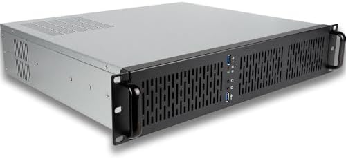 Quiet Rackmount Computer (Intel 10-Core 3.2-4.9GHz Ultra 7 265 CPU, 32GB DDR5 RAM, 1TB SSD, W11 Pro) - 2U Rack Mount Server or Workstation Desktop PC for Home or Business