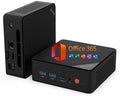 Mini PC, 1 Year Office 365, Intel 6500Y (up to 3.4GHz), 16GB RAM 256GB SSD | Windows 11 Desktop Computers for Home Office Business Students, Triple 4K Display via USB-C/HDMI/DP, WiFi, BT