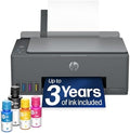 HP Smart Tank 5100 Wireless All-in-One Refillable Printer, Scanner, Copier with up to 3 Years of Ink Included, Best-for-Home, Cartridge-Free, AI-Capable (D06BLA)