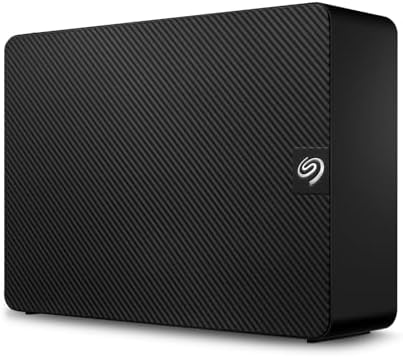 Seagate 8TB Expansion Desktop Hard Drive | USB 3.0 (STKP8000400) | Desktop HDD for easy backup, plug-and-play, drag-and-drop, auto detects Windows & Mac. 1-Year Warranty + 1-Year Rescue