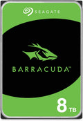 Seagate BarraCuda 8 TB Internal Hard Drive HDD – 3.5 Inch SATA 6 Gb/s, 5,400 RPM, 256 MB Cache for Computer Desktop PC (ST8000DMZ04/004)