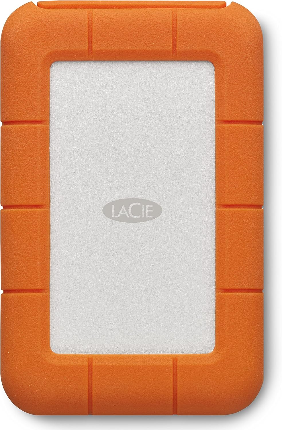 LaCie Rugged USB-C, 4TB, Portable External Hard Drive, Drop, Shock, Dust, Rain Resistant, for Mac & PC (STFR4000800) | Drop, Shock, Dust, Rain Resistant, For Mac